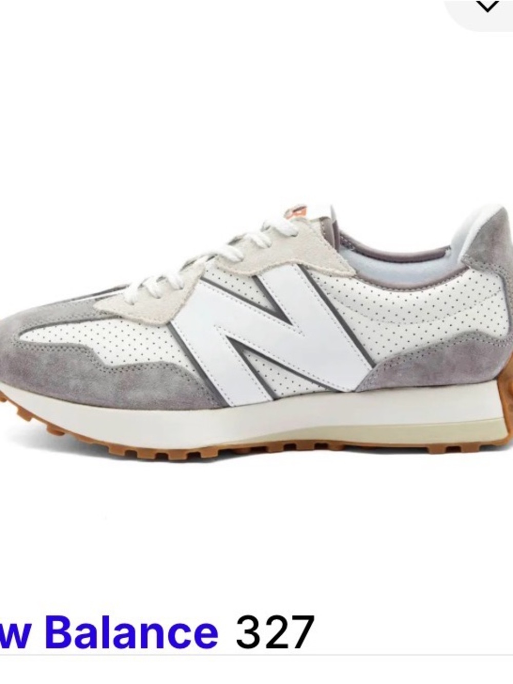 New Balance 327 'Castlerock Sea Salt'  M 9.5 (W11)